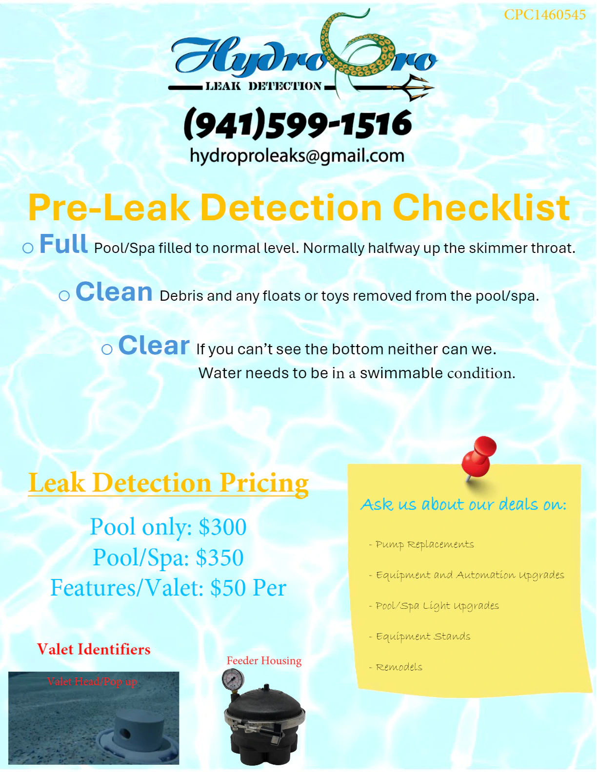 Pre Detection Checklist 05.19.2025